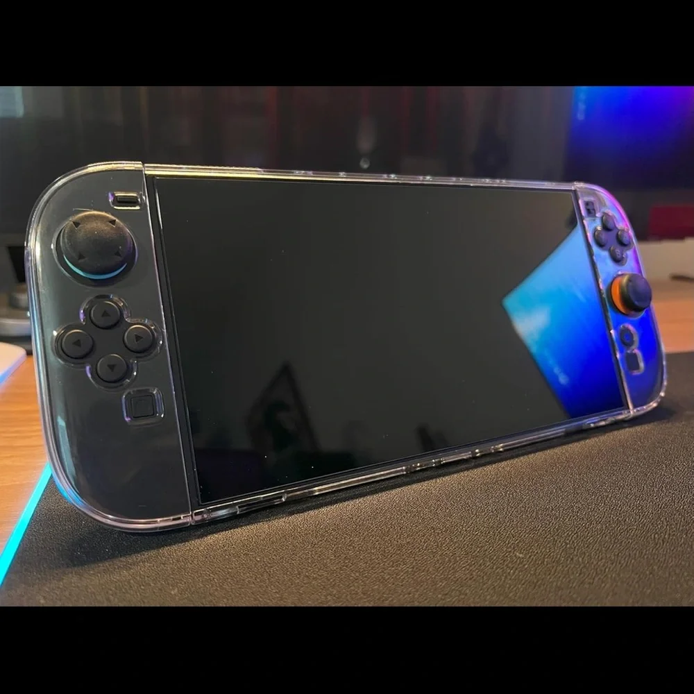 💜Clear Protective Skins for Nintendo Switch 2 With/2 Clear controller grips